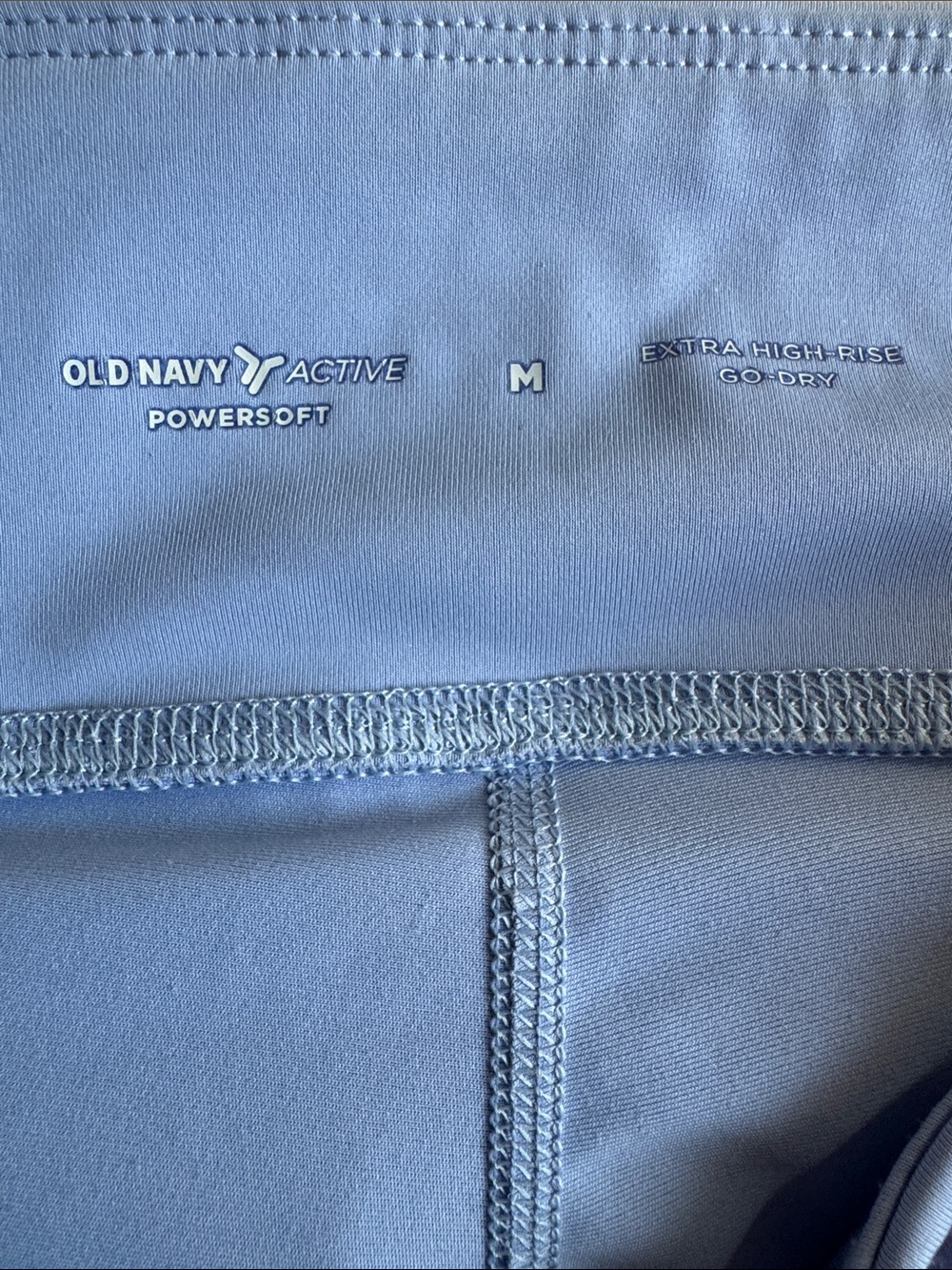Old Navy Powersoft Go-Dry High-Rise Skort Blue Medium Tennis Pickleball - Picture 9 of 17